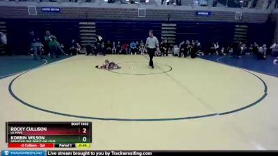 43 lbs Round 1 - Rocky Cullison, Lil Mavs vs Korbin Wilson, Mountain Man Wrestling Club