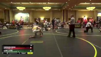 125 lbs Round 2 (4 Team) - Jackson Redd, MO Outlaws vs Luke Cline, The Untouchables Black