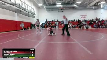 120 lbs Cons. Round 5 - Wyatt Faris, Pueblo County vs Ethan Catrell, Eaglecrest B