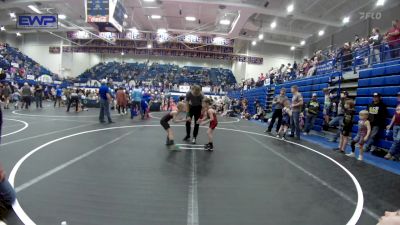 49 lbs Round Of 16 - Cade West, Pawnee Peewee Wrestling vs Knox Williams, Perry Wrestling Academy