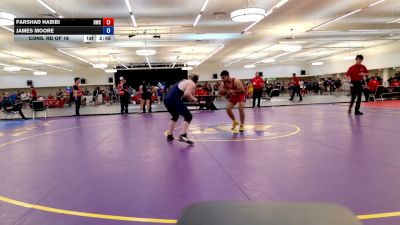 79 lbs Cons. Rd Of 16 - Farshad Habibi, United Wrestling Club vs James Moore
