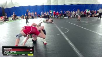 144 lbs Round 7 (8 Team) - Wyatt Hoppes, Death Squad vs Jace Jett, Brecksville