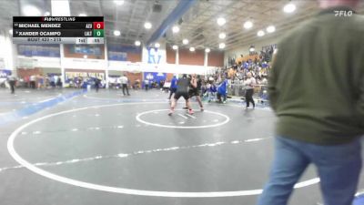 215 lbs Cons. Round 2 - Michael Mendez, Azusa vs Xander Ocampo, Los Altos