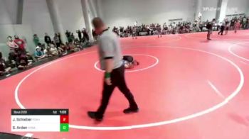 123 lbs Quarterfinal - Jesse Schieber, Fcahi vs Salvador Ardon, Vcwa