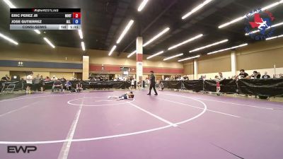 63 lbs Consolation - Eric Perez Jr, Northside Amarillo Wrestling Club vs Jose Gutierrez, All American Wrestling Club