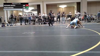 113 lbs Round Of 16 - Giovanni Manzo, Canyon Springs HS vs Koan Hotema, Flow Academy HI