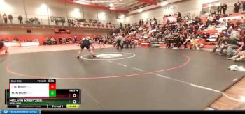 195 lbs Cons. Round 5 - Wyatt Boyer, Ellensburg vs Melvin Kreitzer, Richland