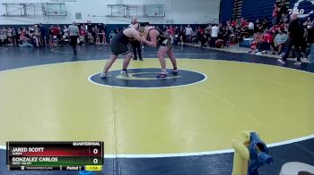 285 lbs Quarterfinal - Gonzalez Carlos, West Salem vs Jared Scott, Sandy