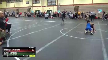 64 lbs Round 1 - Connor Ciglinsky, Smyrna Little Wrestlers vs Gavin Borders, Laurel Wrestling Club