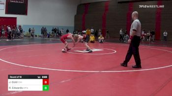 141 lbs Round Of 16 - Jackie Gold, Edinboro vs Riley Edwards, Appalachian State - Unatt