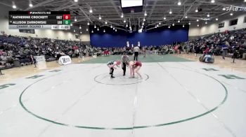 126 lbs Champ. Round 1 - Katherine Crockett, Oakton vs Allison Zarnowski, Eastern View