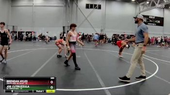 126 lbs Semis (4 Team) - Gaven Robertson, Strive Wrestling vs Sebastian Garcia, Scanlan WA