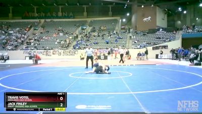 132 lbs Cons. Round 3 - Jack Finley, Great Crossing High School vs Travis Votel, Highlands High School