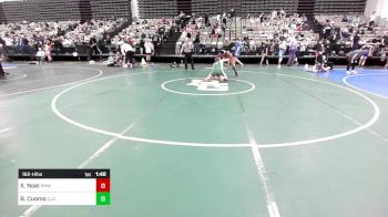 162-H lbs Round Of 32 - Xavier Noel, Pocono Mountain West vs Bailey Cuomo, CJA