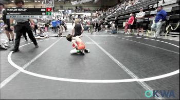 46-49 lbs Quarterfinal - Waylon Hefley, ARDMORE TAKEDOWN CLUB vs Elias Doty, Lexington Wrestling Club