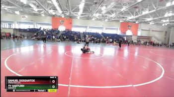 184 lbs Champ. Round 1 - Samuel DosSantos, Wesleyan (CT) vs Ty Saeturn, Norwich