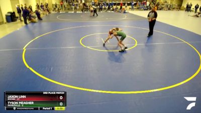 80 lbs Finals (8 Team) - Jaxon Linn, Rocori vs Tyson Meagher, Paynesville