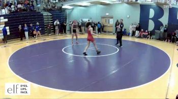 105 lbs. Cons. Round 6 - Emerson Reeves, Herculaneum vs Rialee Boyd, Taylor County