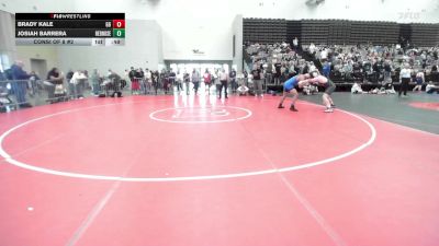 190-I lbs Consi Of 8 #2 - Brady Kale, G6 vs Josiah Barrera, RedNose Wrestling School