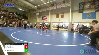 61 lbs Consi Of 8 #2 - Kyzer Welch, Heat vs Able Ridge, Sperry Wrestling Club