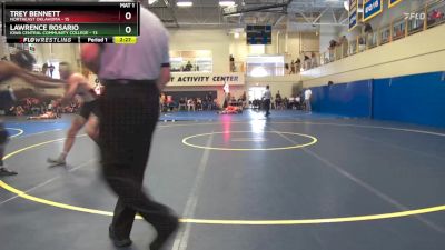 174 lbs Round 2 (6 Team) - Lawrence Rosario, Iowa Central Community College vs Trey Bennett, Northeast Oklahoma