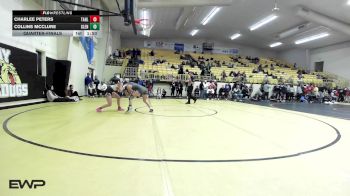 100 lbs Quarterfinal - Charlee Peters, Tahlequah Girls HS vs Collins McClure, Glenpool Girls HS