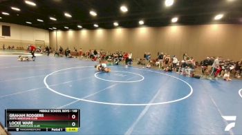 149 lbs Cons. Semi - Locke Ware, AllStar Wrestling Club vs Graham Rodgers, Scots Wrestling Club