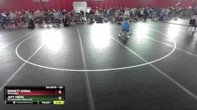 120 lbs Round 2 - Jett Meidl, No Nonsense Wrestling vs Emmett Goral, Wisconsin