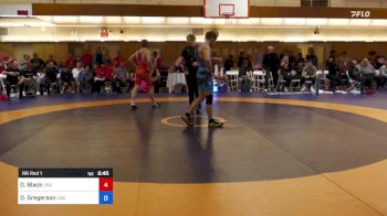 60 kg Rr Rnd 1 - Otto Elliot Black, USA vs Dylan Steven Gregerson, USA