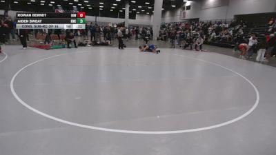 120 lbs Cons. Sub-rd Of 16 - Aiden Sweat, Kalispell Wrestling Club vs Rowan Berndt, DC Elite Wrestling
