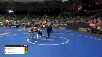 100 lbs Prelims - Blayne Kuschel, Grynd vs Colton Herron, Shawnee Wrestling