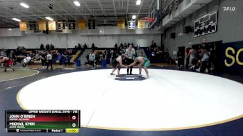 215 lbs Cons. Round 3 - John O`Brien, Bishop Alemany vs Mikhail Kmin, Aliso Niguel