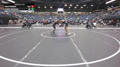 157 lbs Champ. Round 1 - Zach Thomas, Ottawa University vs Roger Mendoza, Labette Community College