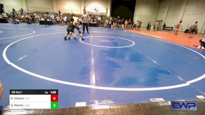 100-106 lbs Rr Rnd 1 - Blake Gibson, Viking Wrestling Club vs Gavin Marks, "unattached"