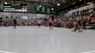 48-52 lbs Champ. Round 1 - Micah Melson, Purler vs Sam Smith, Stockton Renegades