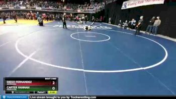 5 lbs Cons. Round 1 - Carter Hannah, Princeton vs Diego Fernandez, Grapevine