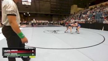 155 lbs Cons. Round 3 - Liliana Arroyo, Dodge City vs Cianna Graves, Tecumseh-Shawnee Heights