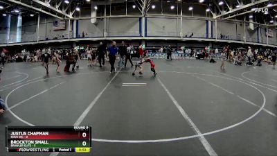 44 lbs Round 9 (10 Team) - Brockton Small, Brawler Elite vs Justus Chapman, NOVA WC