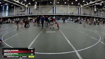 44 lbs Round 9 (10 Team) - Brockton Small, Brawler Elite vs Justus Chapman, NOVA WC