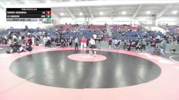 165 lbs Cons. Round 6 - CJ Gibson, Lone Peak vs Derek Herrera, Layton
