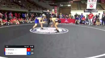 170 lbs Round 1 (16 Team) - Eric Almanza, SJWA vs Cole Grigsby, SAWA