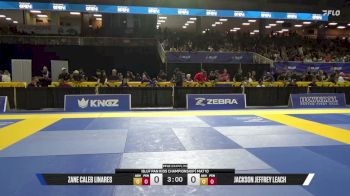 Jackson Jeffrey Leach vs Zane Caleb Linares 2026 Pan Kids Jiu-Jitsu IBJJF Championship
