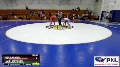 189/215 Round 2 - Mason Kartchner, Sanderson Wrestling Academy vs Jose Guerrero, Daniel Cormier Wrestling Academy