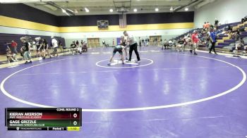 132 lbs Cons. Round 2 - Kieran Akerson, MWC Wrestling Academy vs Gage Grizzle, Renegades Wrestling Club