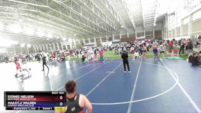 190 lbs 1st Place Match - Sydnee Nielson, Bear River Wrestling Club vs Makayla Walden, Charger Wrestling Club