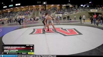 220 lbs Cons. Semi - Grady Chasteen, Roseburg High School vs Landon Boardman Carlascio, Scappoose Wrestling