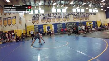 138 lbs Round 3 (8 Team) - Hunter Jessee, Alpha WC vs Austin Schiltz, Naperville Central