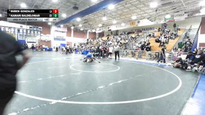 138 lbs 3rd Place Match - Ruben Gonzales, Los Alamitos vs Kamari Baldelomar, San Dimas