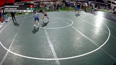 56.2-59.9 lbs Champ. Round 3 - Carson Huffman vs Ariel Morales, Nevada