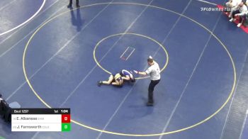 82 lbs Semifinal - Emilio Albanese, Emmaus vs Justin Farnsworth, Colonial (PW)